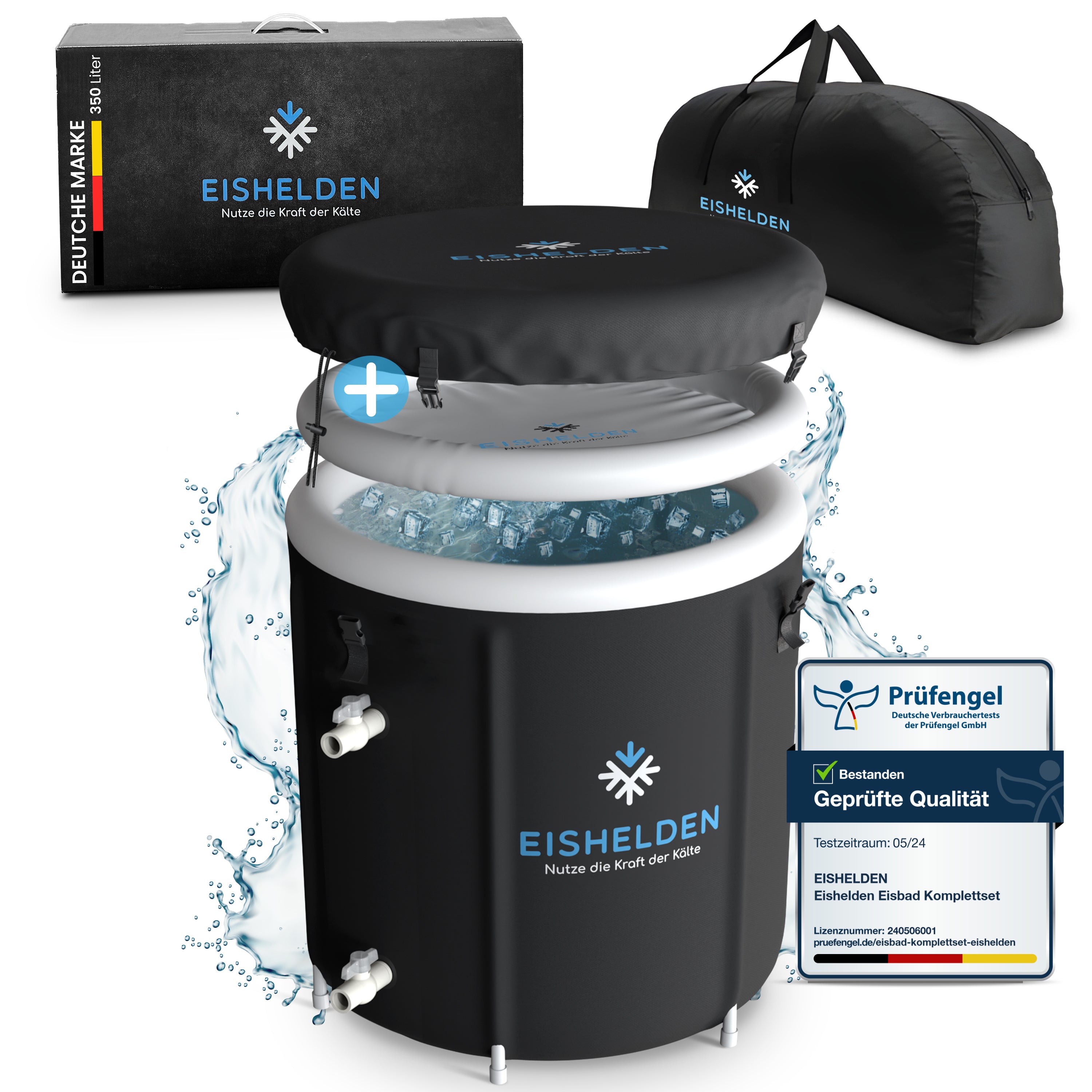Eishelden Premium Eisbad Komplettset