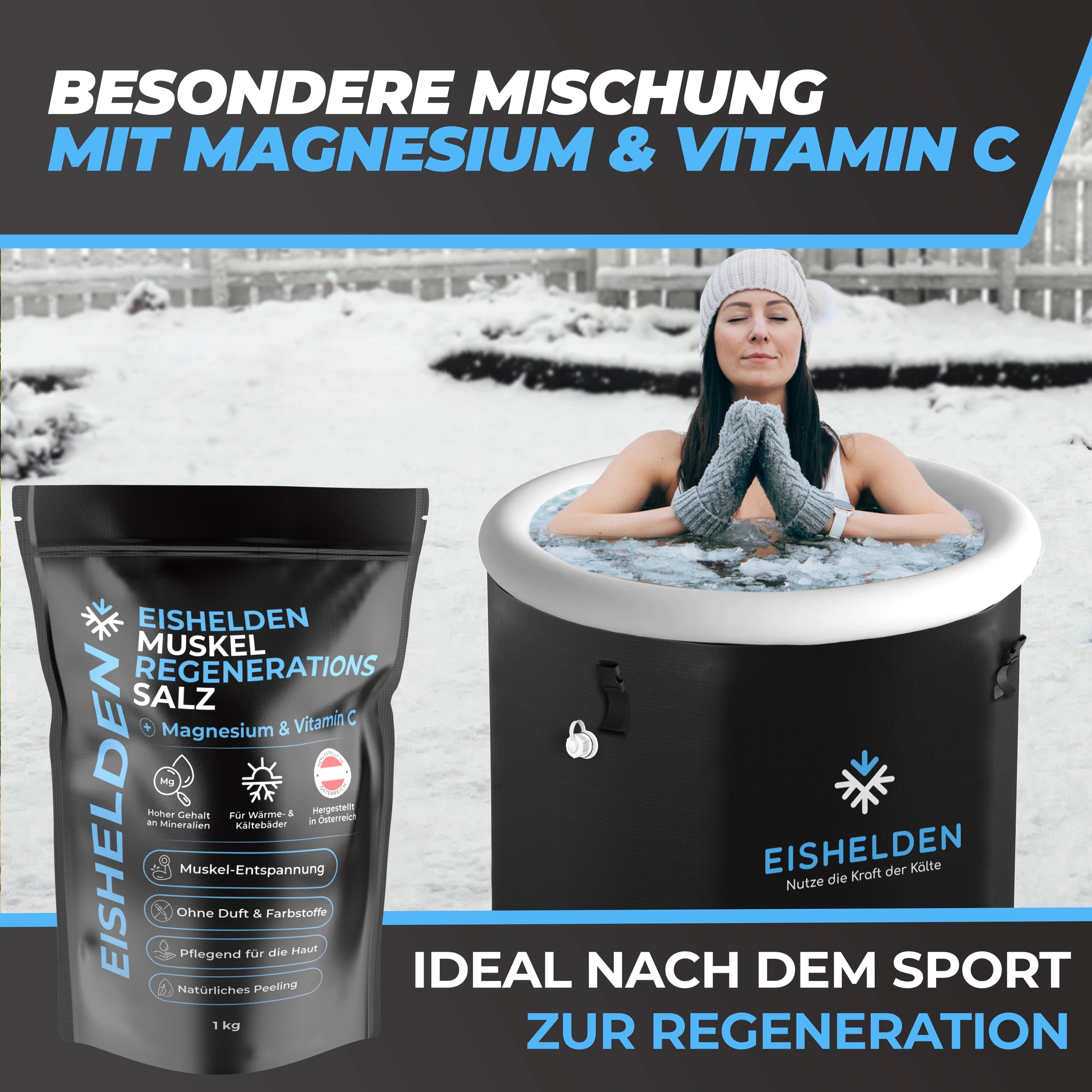 Muskel Regenerations Salz - Eishelden