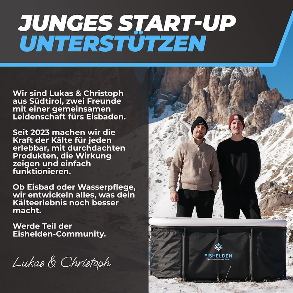 Eishelden Wasserpflege fürs Eisbad