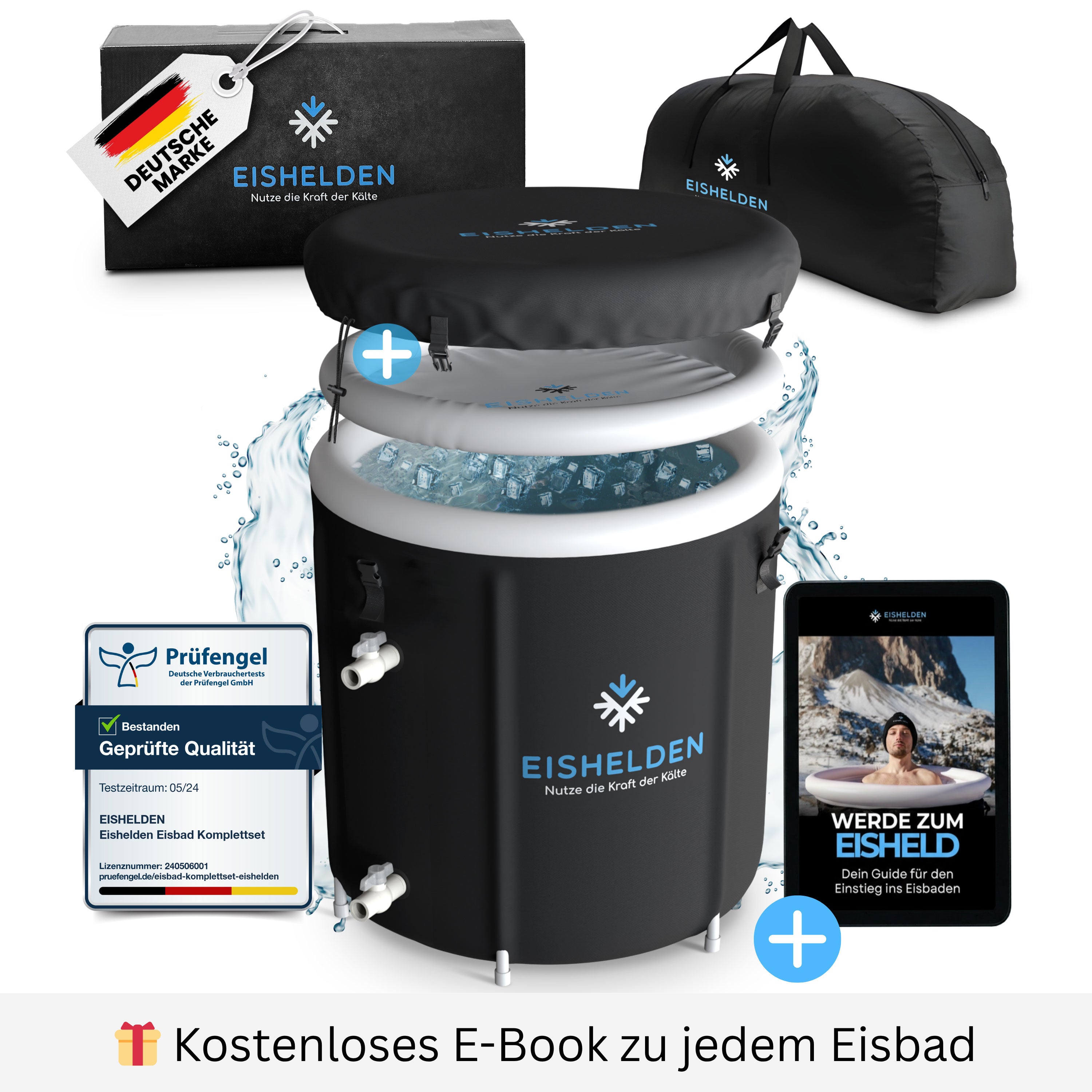 Eishelden Premium Eisbad Komplettset