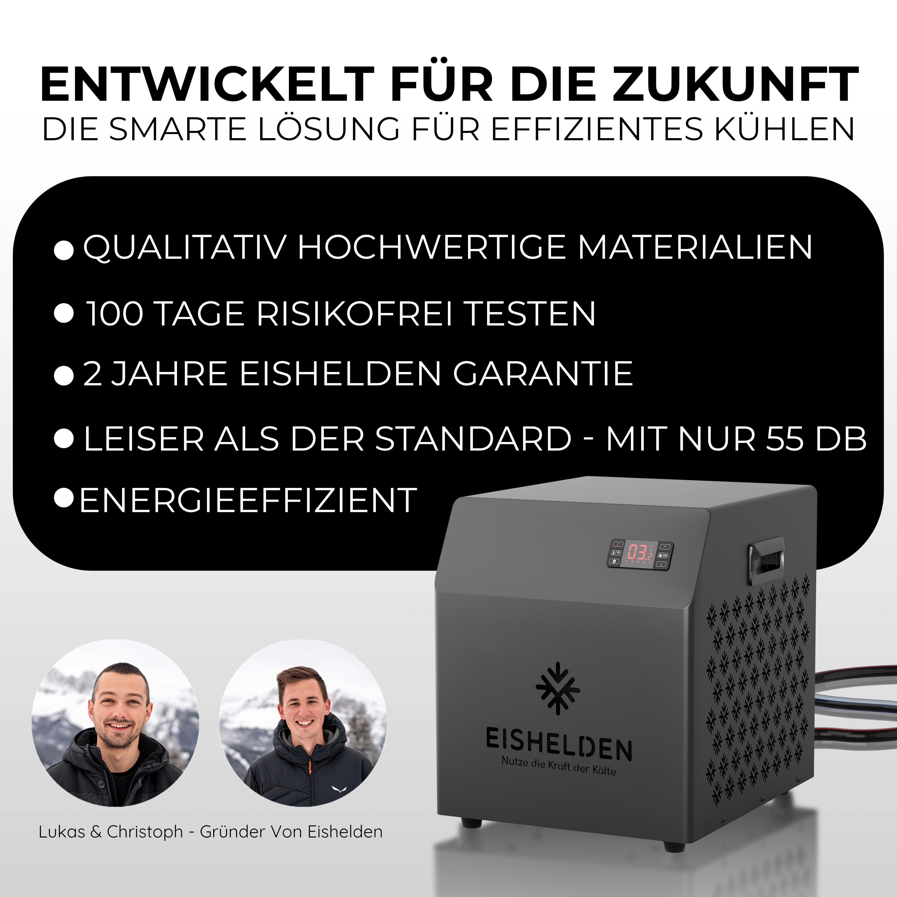 Mini-Kühler Lars – Powerkühlung für dein Eisbad