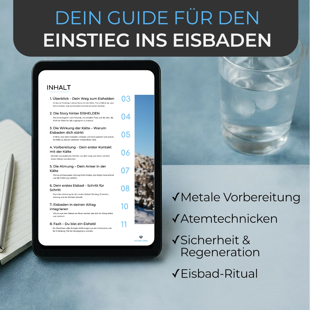 Werde zum Eisheld - Dein Guide für den Einstieg ins Eisbaden (E-book)