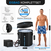 Eisbad & Durchlaufkühler Lars | All-in-One Eisbad Set