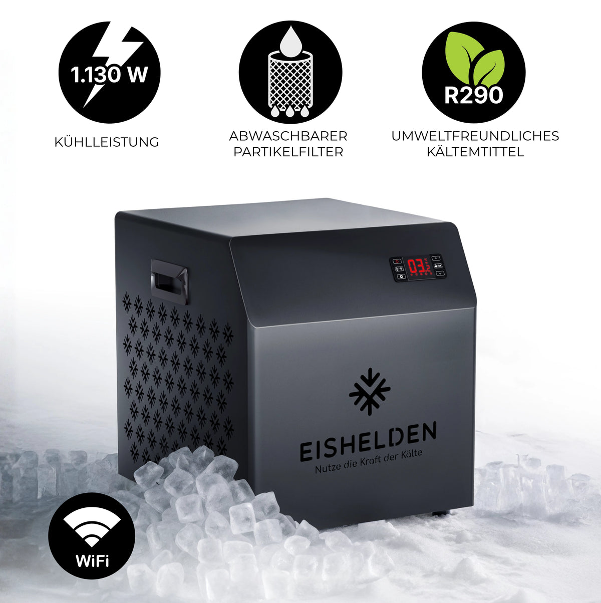 Mini-Kühler Lars – Powerkühlung für dein Eisbad